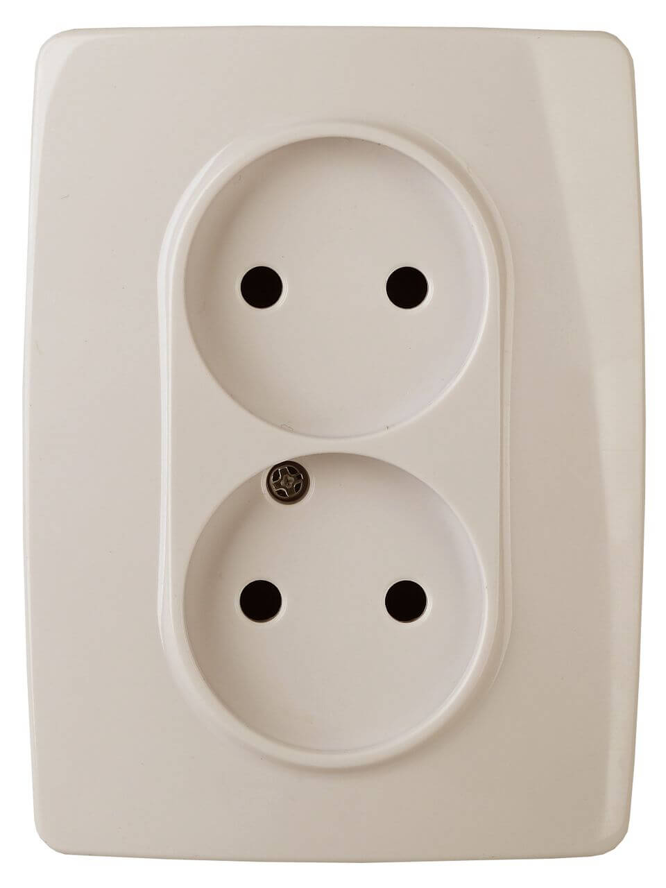 

Розетка ЭРА 12 2x2P 16A 250V 12-2107-02 Б0031239, Слоновая кость, 12-2107-02 Эра12