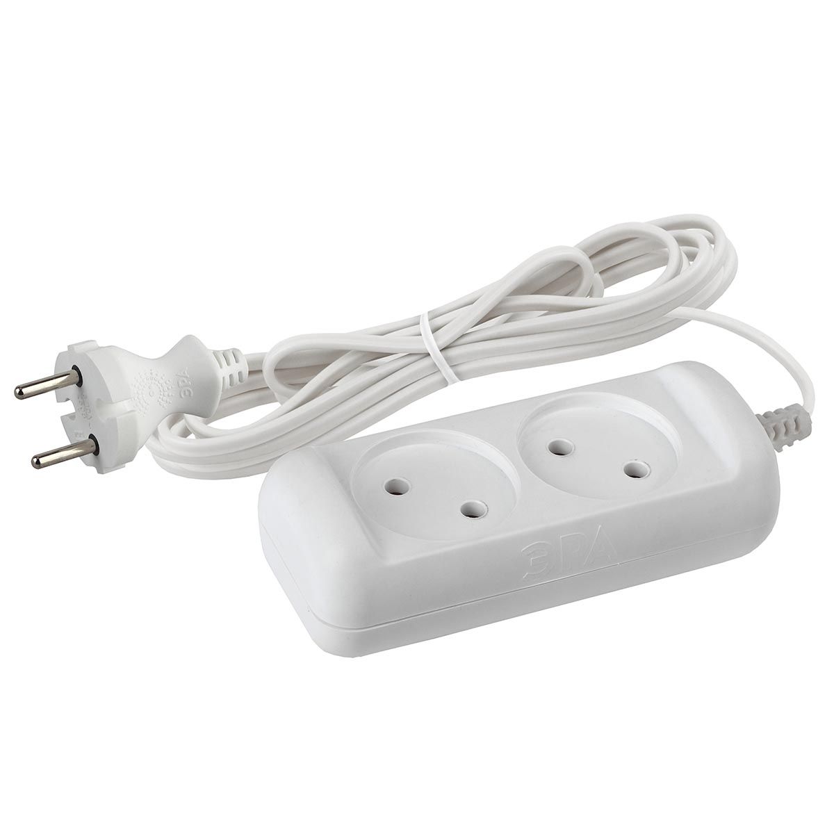 

Удлинитель ЭРА 2гн 5м б/з UX-2-5m Б0038559, Белый, UX-2-5m UX