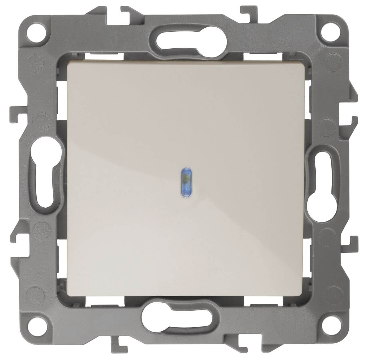 

Выключатель одноклавишный с подсветкой ЭРА 12 10AX 250V 12-1102-02 Б0014634, Слоновая кость, 12-1102-02 Эра12