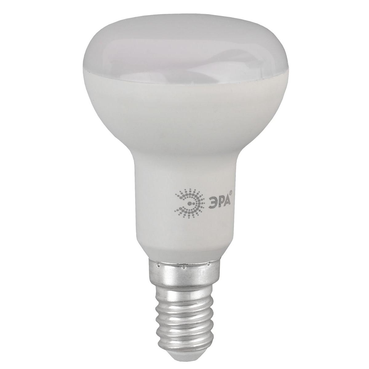 

Лампа светодиодная ЭРА E14 6W 2700K матовая LED R50-6W-827-E14 R Б0050699, Белый, LED R50-6W-827-E14 R
