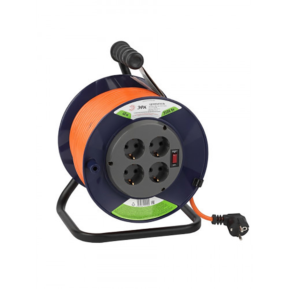 

Удлинитель силовой ЭРА RPx-4es-3x1.5-40m Б0046836, Синий, RPx-4es-3x1.5-40m RPx