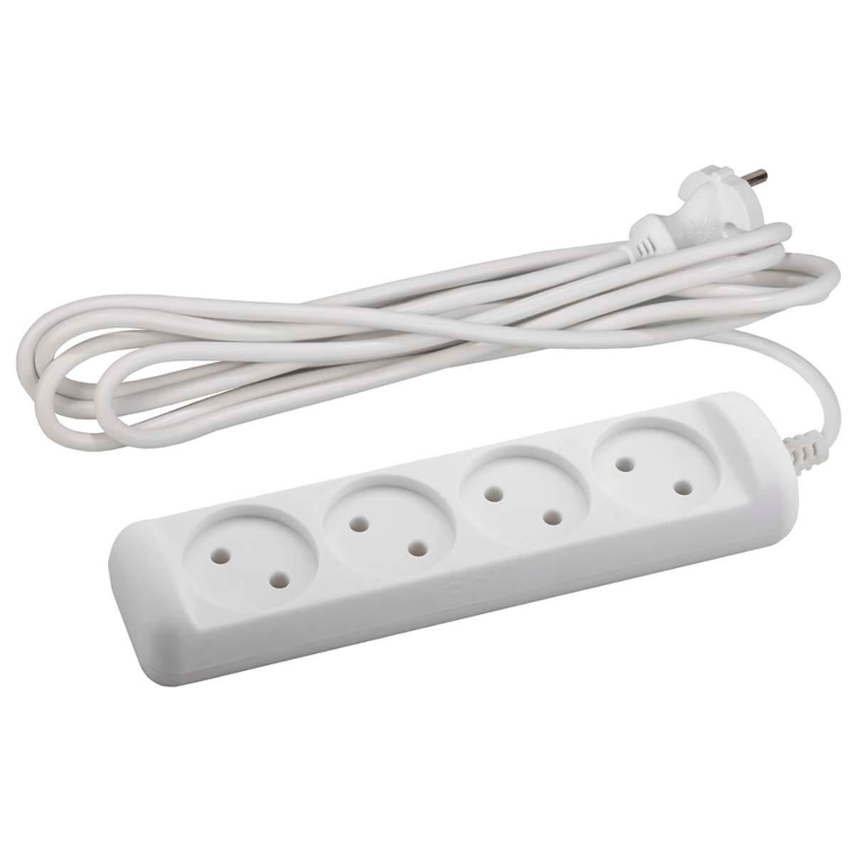

Удлинитель ЭРА UX(6)-4-5m Б0038571, Белый, UX(6)-4-5m UX