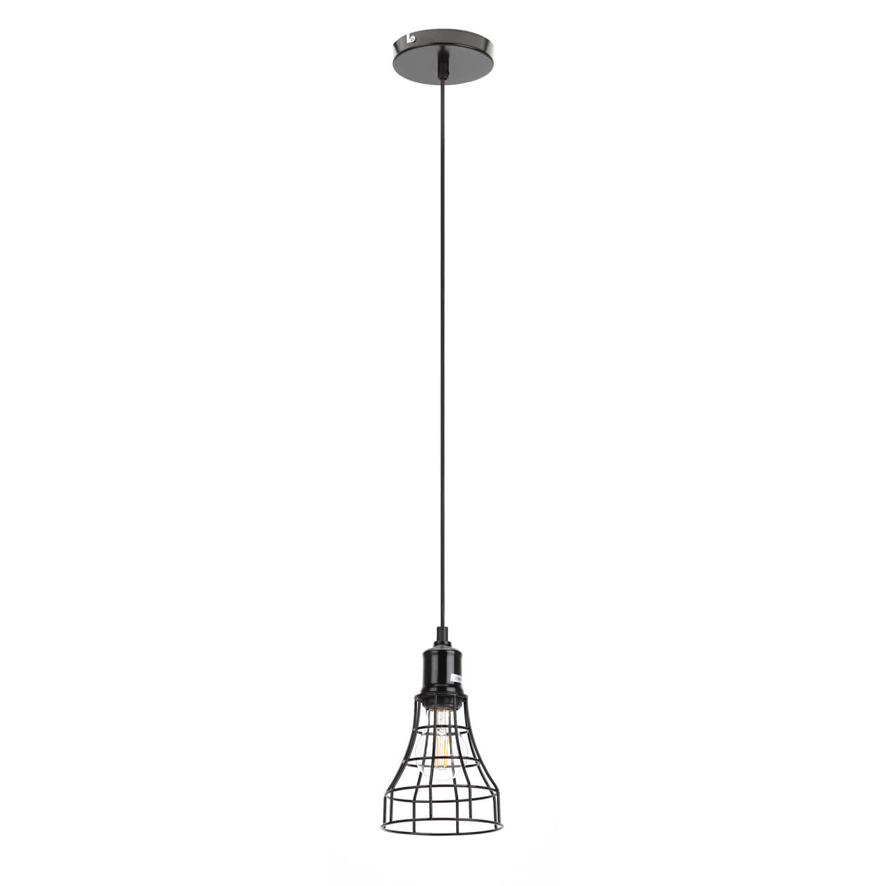 

Подвесной светильник ЭРА Loft PL10 BK Б0037457, Черный, PL10 BK Loft