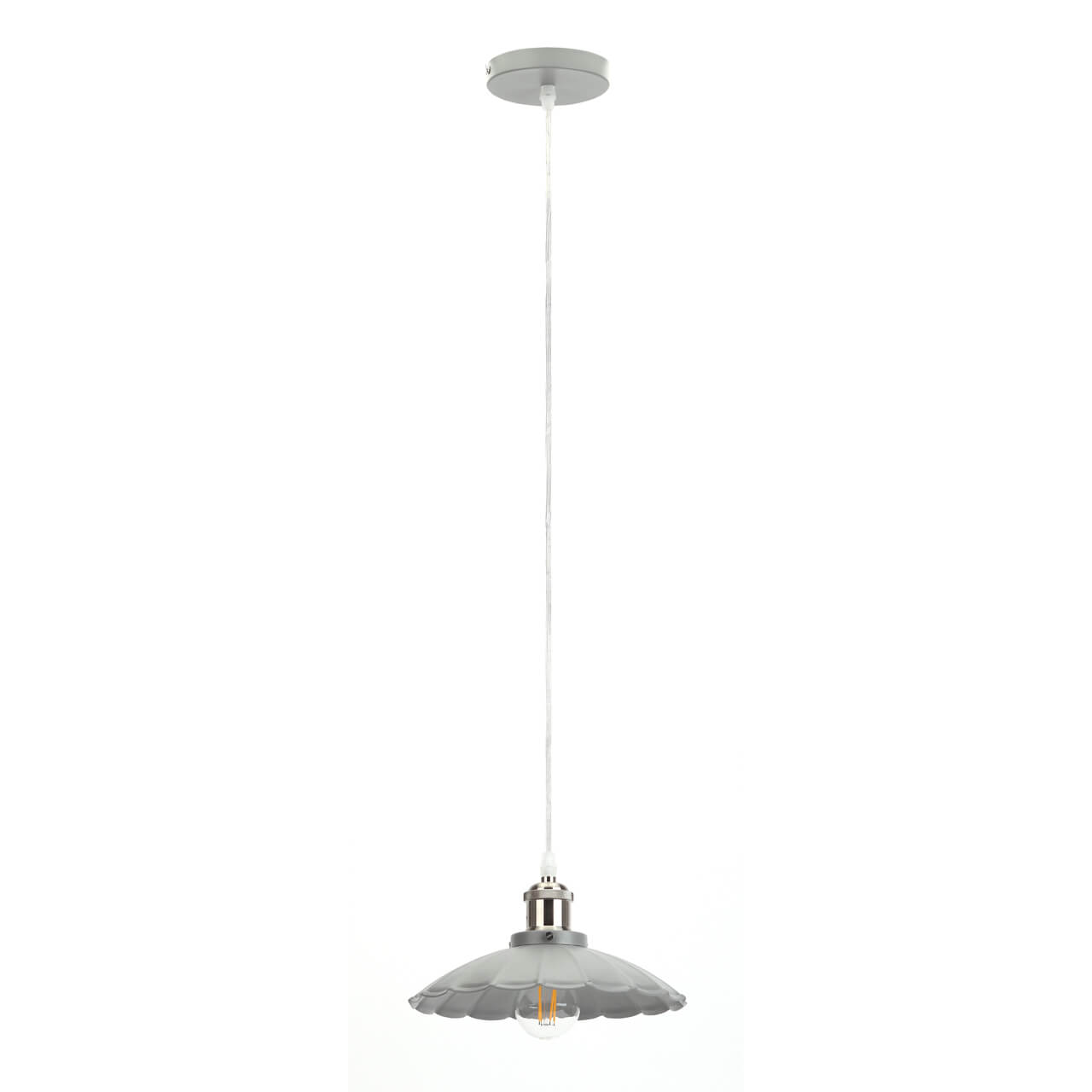 

Подвесной светильник ЭРА Loft PL3 GR/SN Б0037436, Серый, PL3 GR/SN Loft