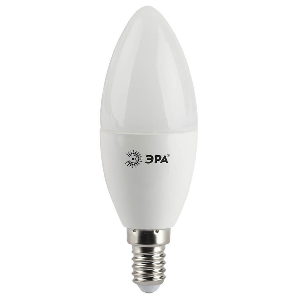 

Лампа светодиодная ЭРА E14 5W 2700K матовая LED B35-5W-827-E14 Б0018871, LED B35-5W-827-E14 LED B35