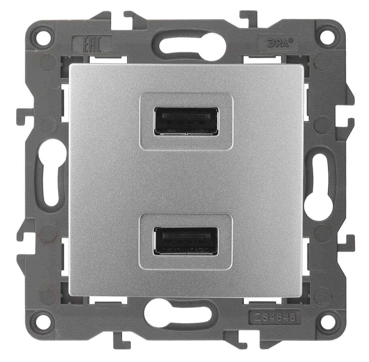 

Устройство зарядное USB ЭРА Elegance 5V-2,1A 14-4110-03 Б0034360, Серый, 14-4110-03 Elegance