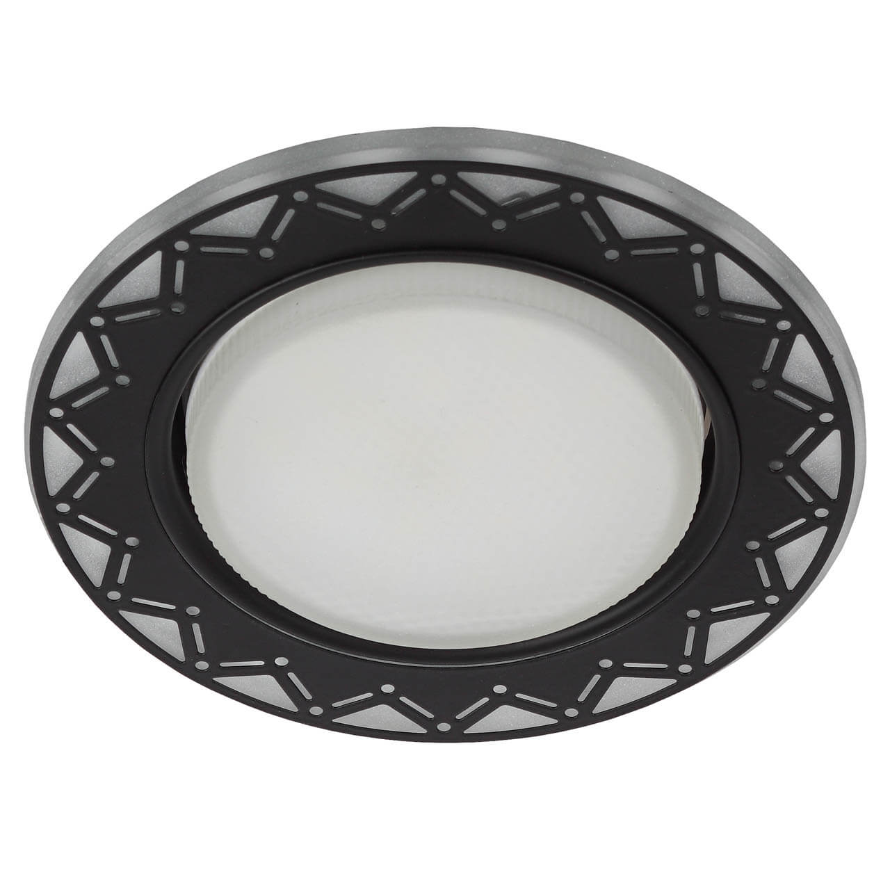 

Точечный светильник ЭРА с подсветкой DK LD27 WH/BK Б0037389, Черный, DK LD27 WH/BK ()