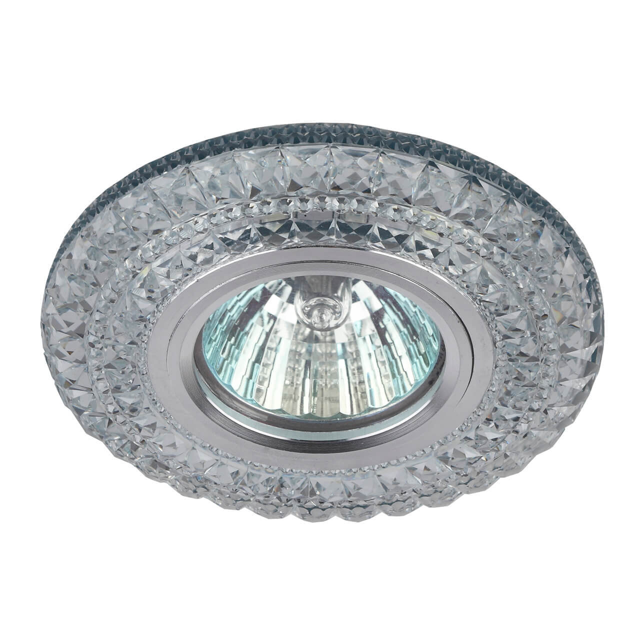 

Встраиваемый светильник ЭРА LED с подсветкой DK LD3 SL/WH+GR Б0019204, Серебро, DK LD3 SL/WH+GR LED ()