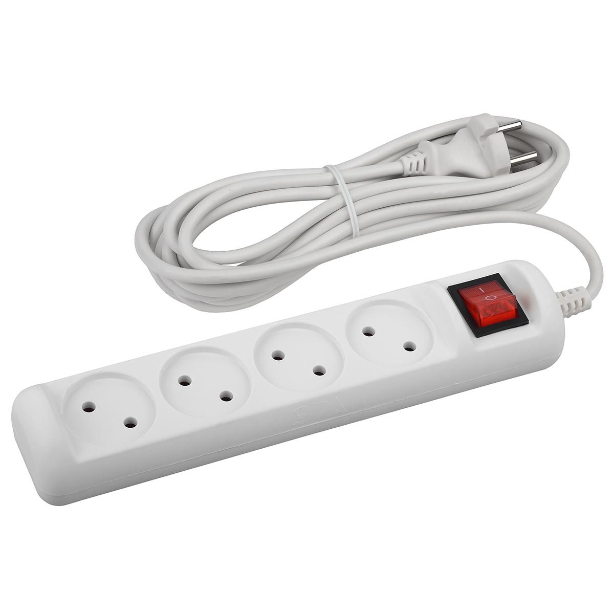 

Удлинитель ЭРА 4гн 3м б/з U-4s-3m-2x1 Б0044053, Белый, U-4s-3m-2x1 U