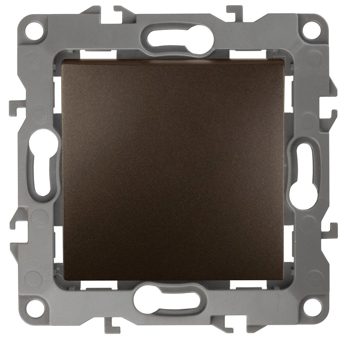 

Кнопка ЭРА 12 10AX 250V бронза 12-1111-13 Б0047837, 12-1111-13 Эра12