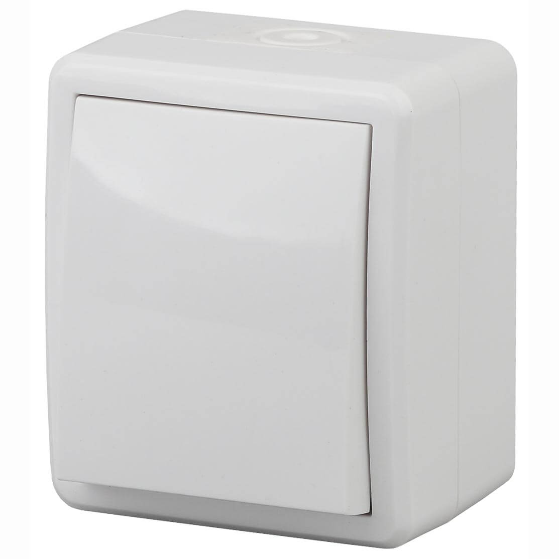 

Переключатель одноклавишный ЭРА Эксперт 10AX 250V IP54 11-1403-01 Б0020673, Белый, 11-1403-01 Эксперт