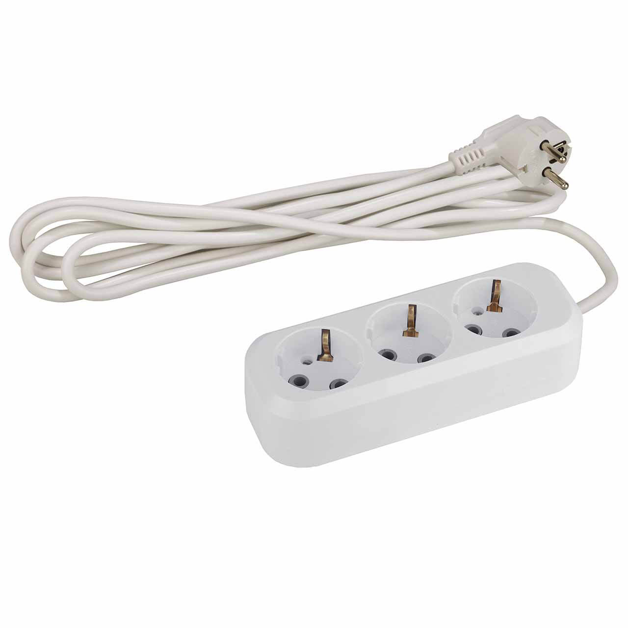 

Удлинитель ЭРА UX-3e-5m Б0038576, Белый, UX-3e-5m UX