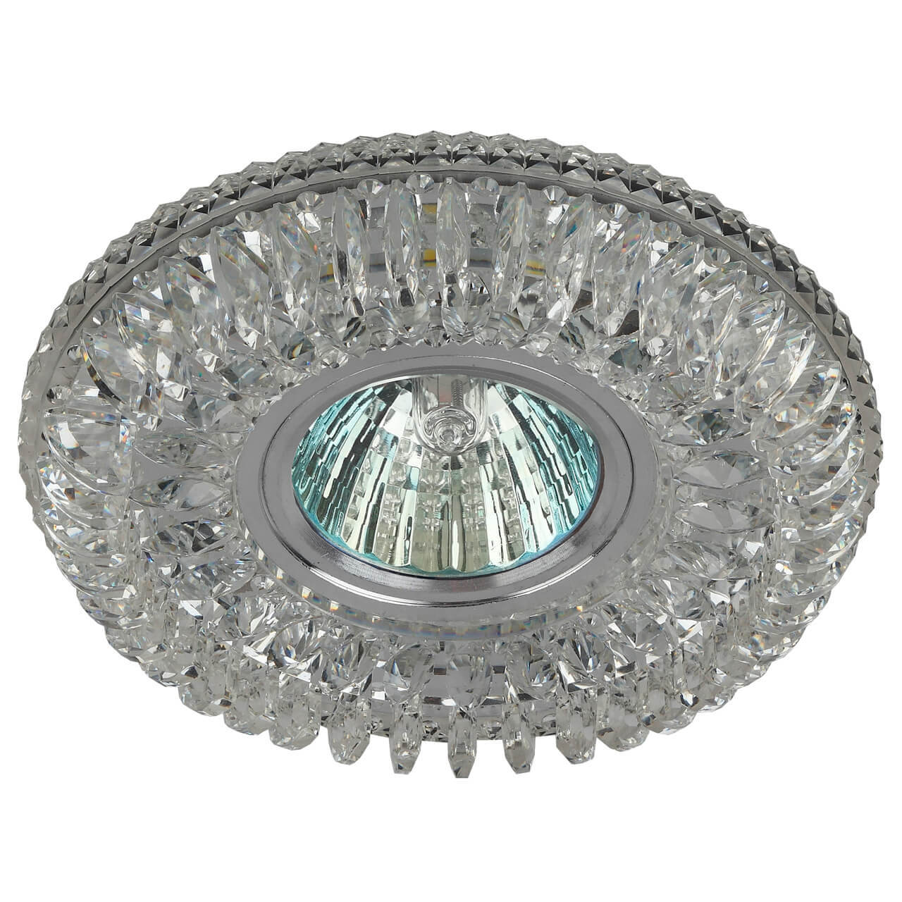 

Встраиваемый светильник ЭРА LED с подсветкой DK LD34 SL/WH Б0036479, Серебро, DK LD34 SL/WH LED ()
