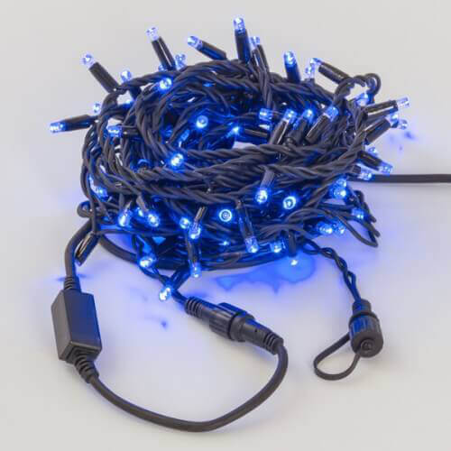 

Светодиодная гирлянда Нить 220V синяя без мерцания 05-1760 LED-RUB100-10-220-B-B