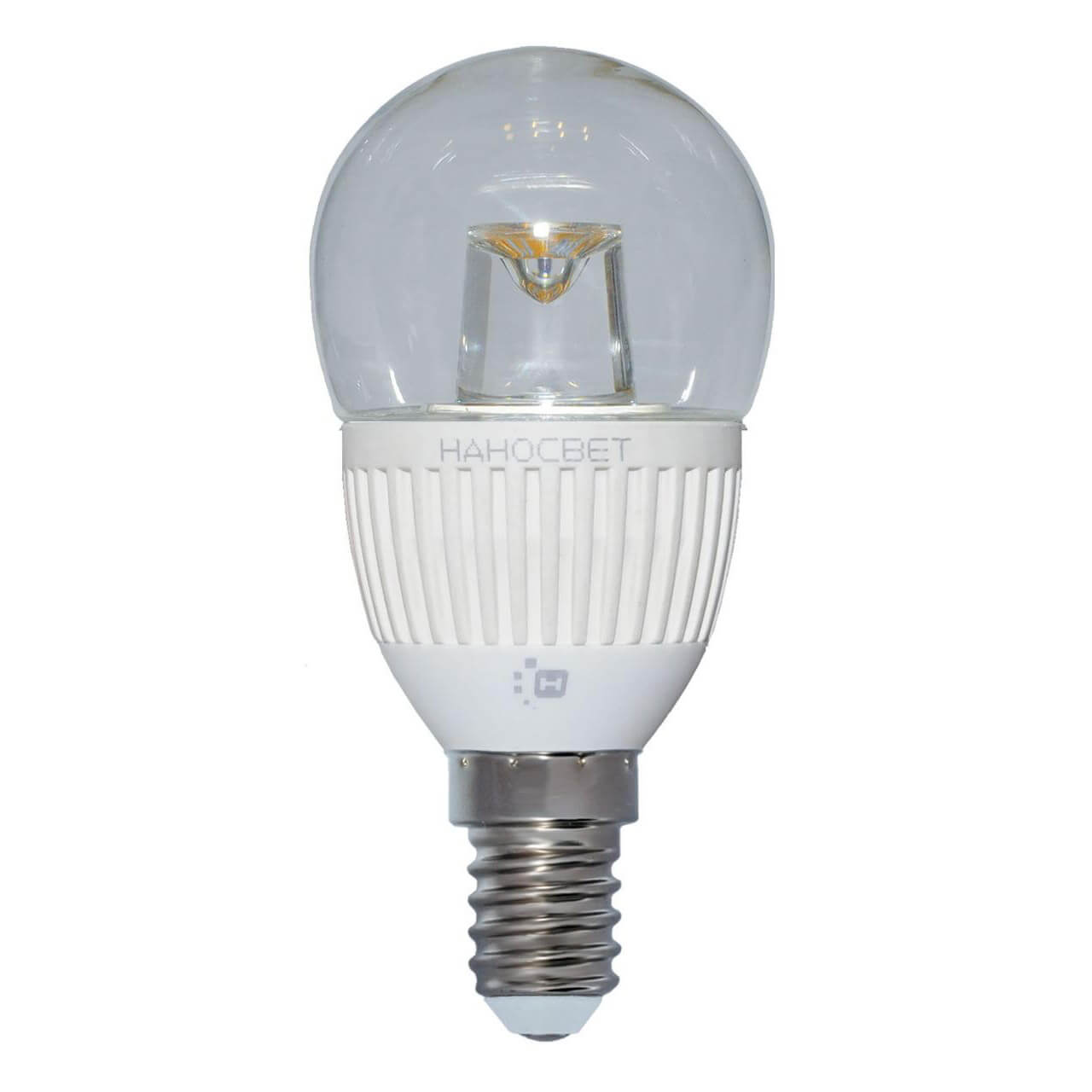 

Лампа светодиодная Наносвет E14 5W 4000K прозрачная LC-P45CL-5/E14/840 L125