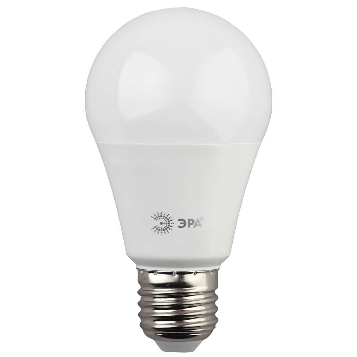 

Лампа светодиодная ЭРА E27 15W 4000K груша матовая LED A60-15W-840-E27