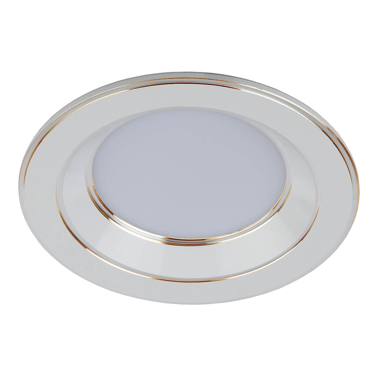 

Встраиваемый светильник ЭРА KL LED 15-7 WH/GD