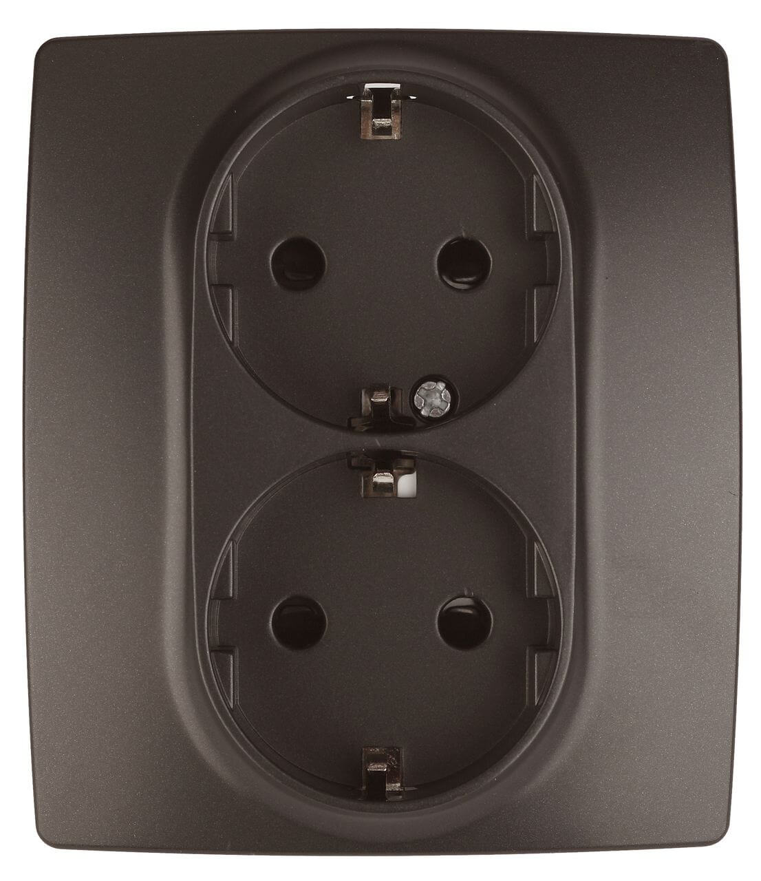 

Розетка ЭРА 12 2x2P E Schuko со шторками 16A 250V 12-2104-13