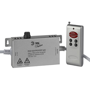 

Контроллер для светодиодной RGB ленты ЭРА RGBcontroller-220-A05-RF