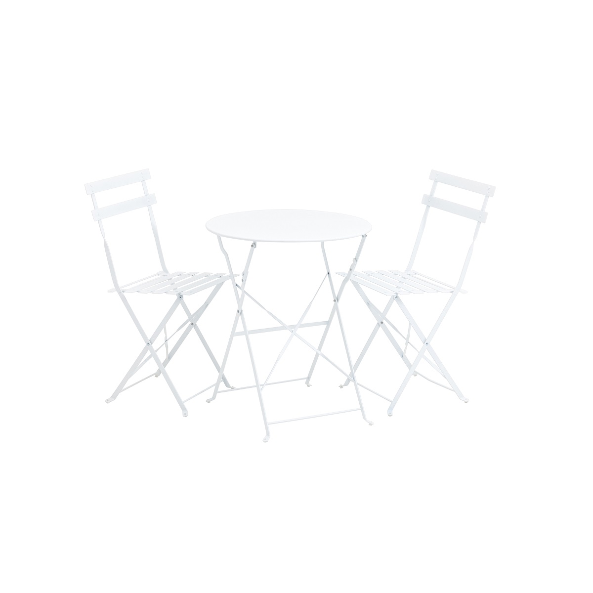 Комплект складной мебели Stool Group Бистро белый УТ000036324 ⚡ ...