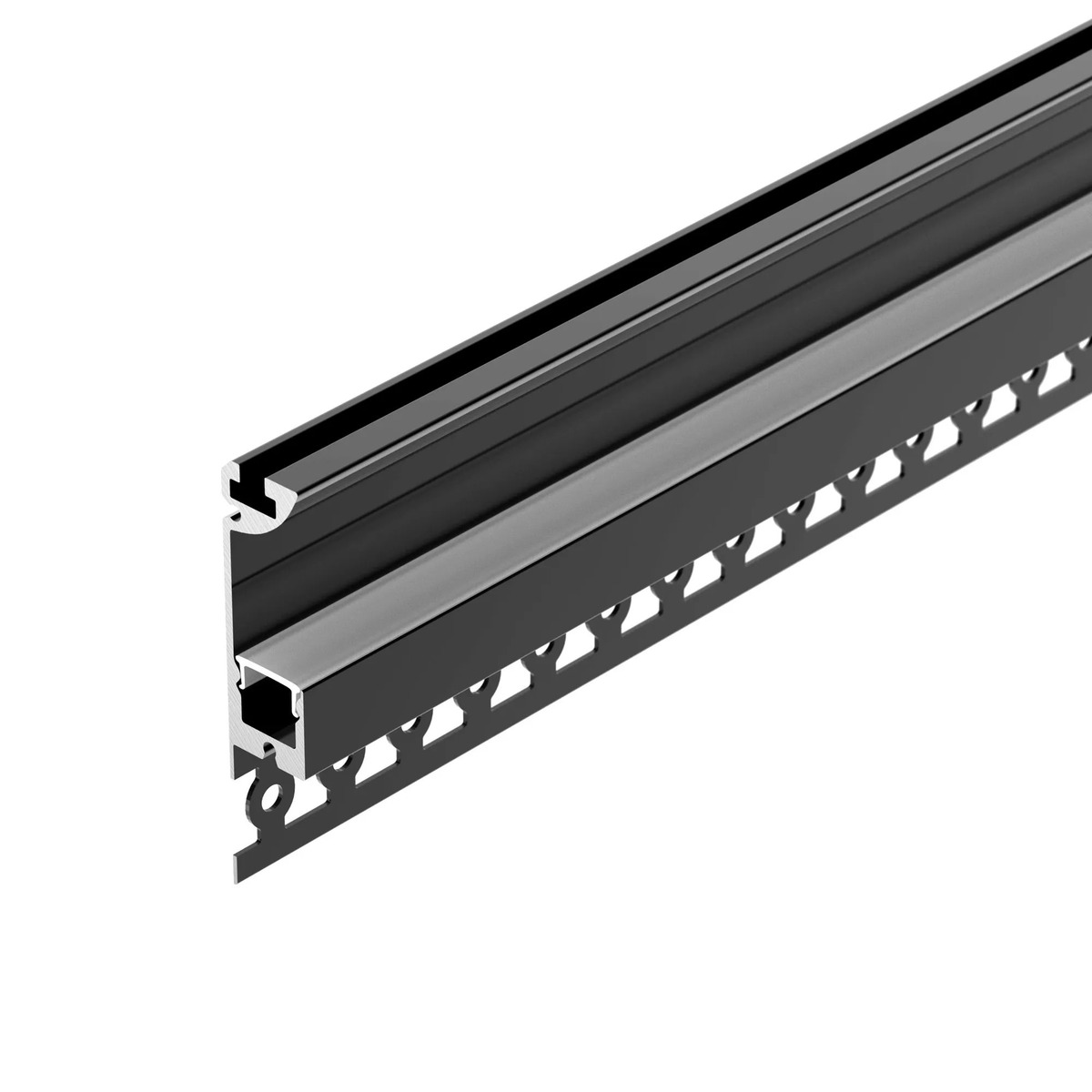 Профиль встраиваемый Arlight PLINTUS-FANTOM-L-2000 BLACK 041213 ⚡ ...