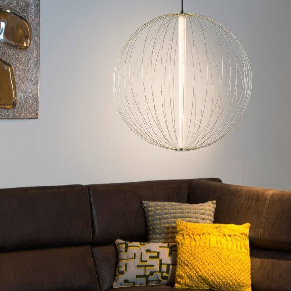 Подвесной светодиодный светильник Lucide Carbony 20414/60/01 изображение 3 Подвесной светодиодный светильник Lucide Carbony 20414/60/01 Фото № 3