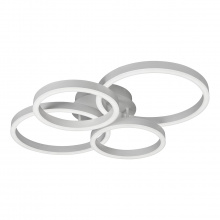 Потолочная светодиодная люстра iLedex Ring-New 6815-300/400-X-T WH