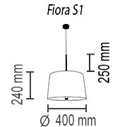 Подвесной светильник TopDecor Fiora S1 19 04sat 1
