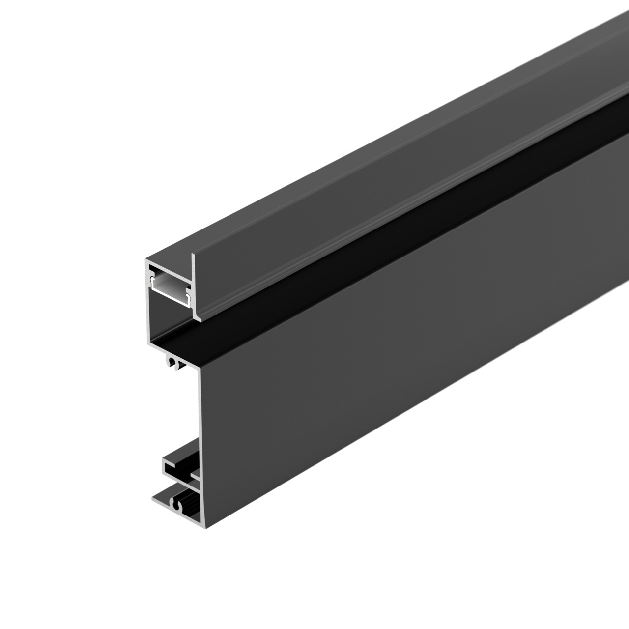Профиль встраиваемый Arlight Plintus-H73-F-2000 Black 043480 ⚡ — купить ...