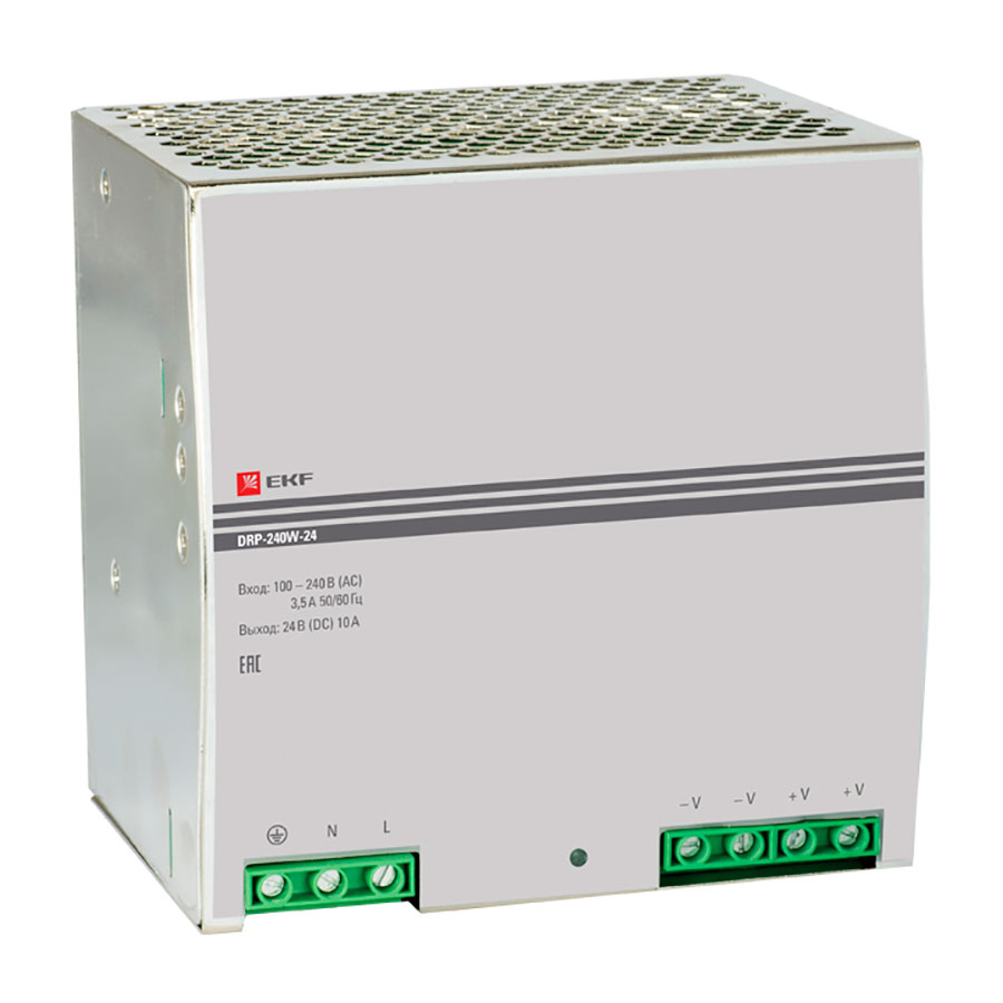 Блок питания 24В DRP-240W-24 EKF PROxima drp-240w-24 ⚡ — купить с ...