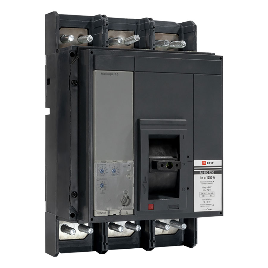 Выключатель автоматический ВА-99C Compact NS 1250/ 800А 3P 50кА EKF ...