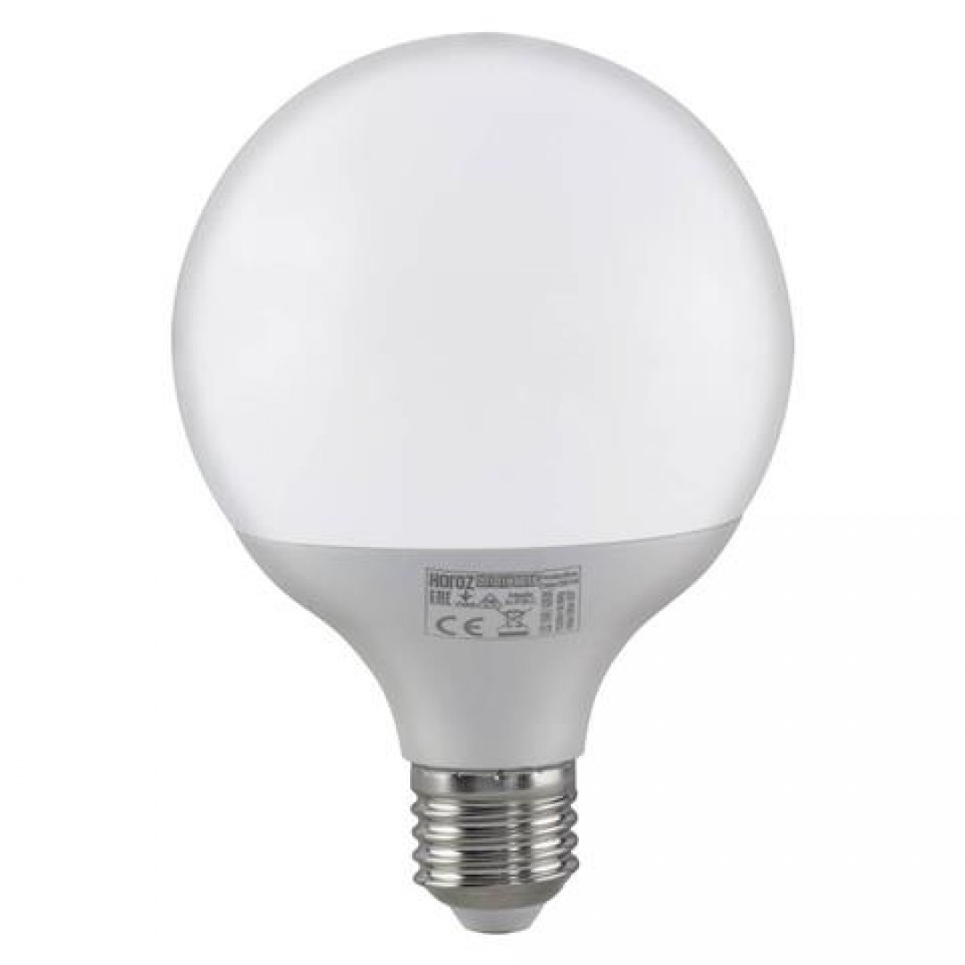 Лампа светодиодная E27 16W 6400K матовая 001-019-0016 HRZ00002492 ⚡ ...