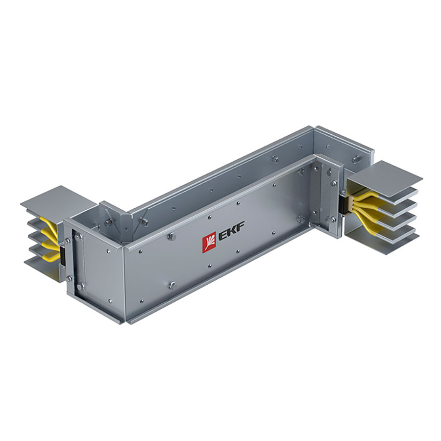 Cекция Z-образная вертикальная 1000 А IP55 AL 3L N PE ШИНА HPA10ZV55 ⚡ ...