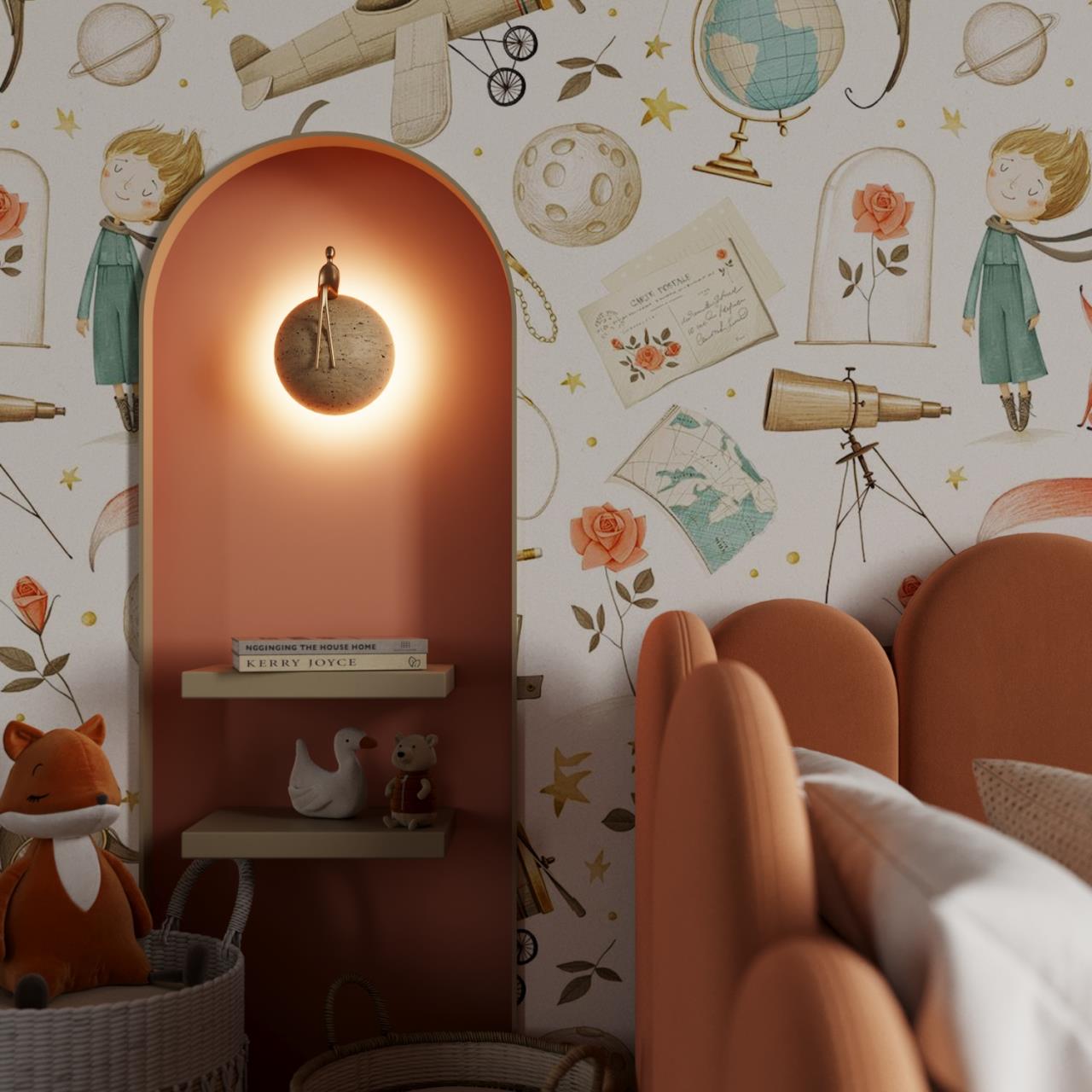 Настенный светодиодный светильник Odeon Light L-Vision Confucius 7011 ...