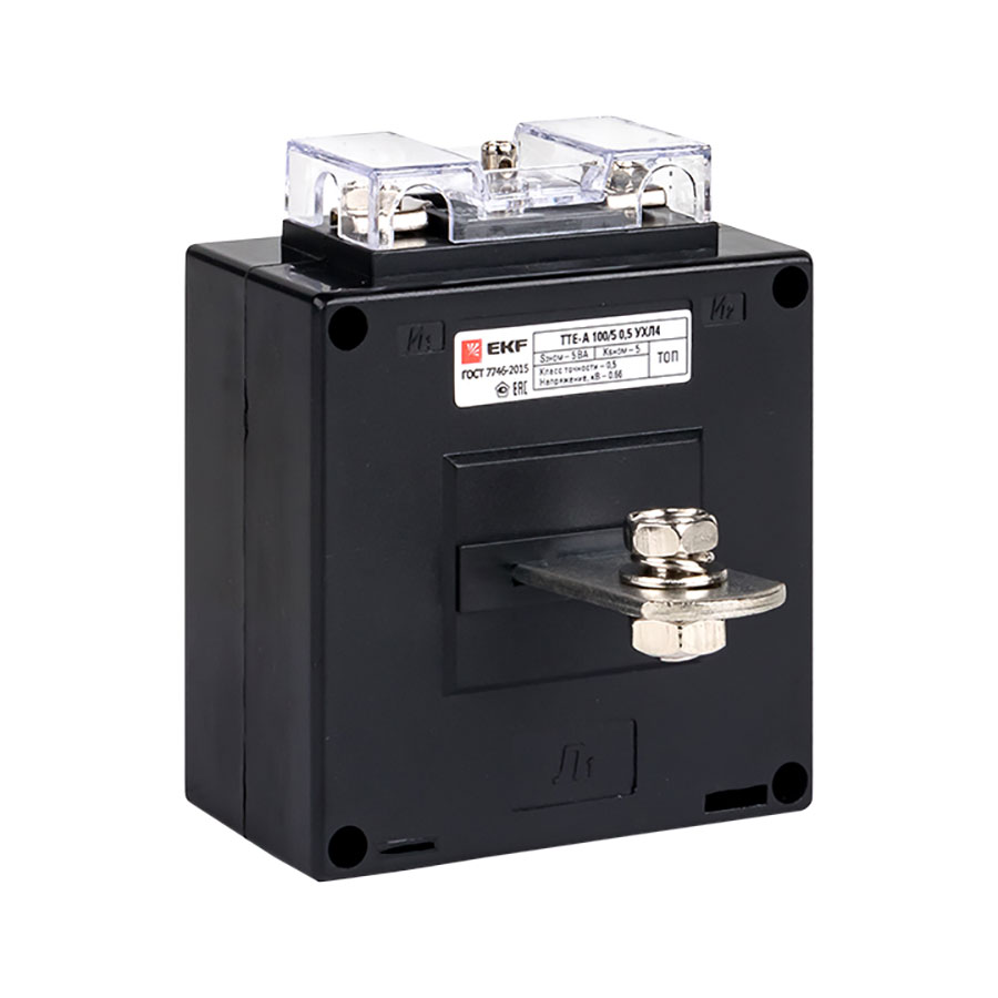 Трансформатор тока ТТЕ-А-100/5А класс точности 0,5 EKF PROxima tte-a ...