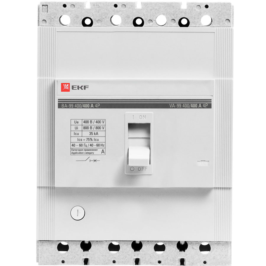 Выключатель автоматический ВА-99 400/400А 4P 35кА EKF mccb99-400-400-4P ...