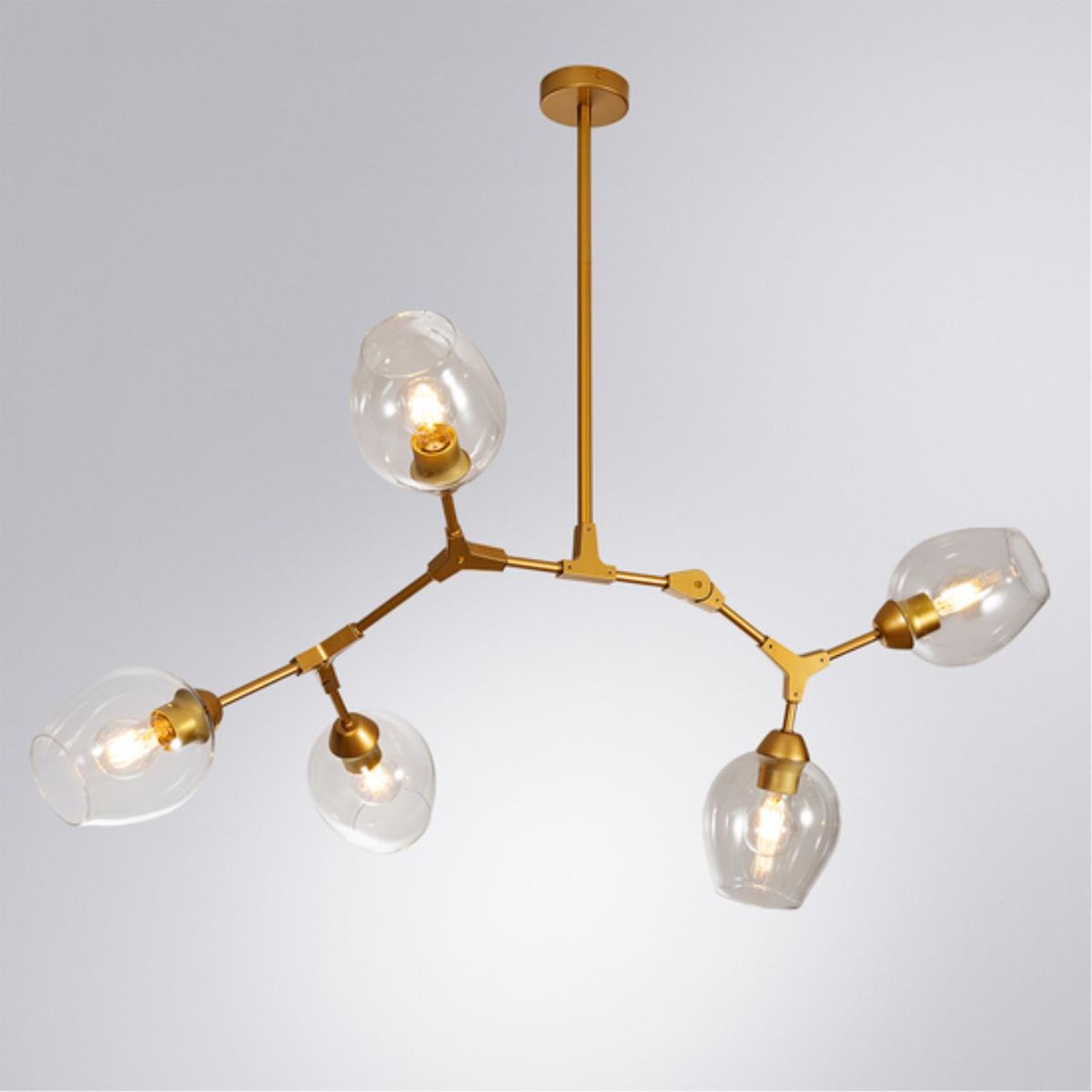 Подвесная люстра Arte Lamp Yuka A4103SP-5GO ⚡ — купить с доставкой по ...