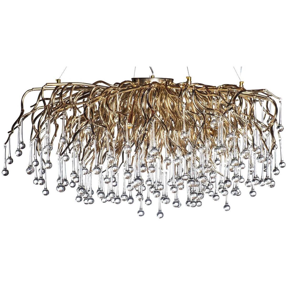 Подвесная люстра Garda Decor Капли 86-8015/1200RG ⚡ — купить с ...
