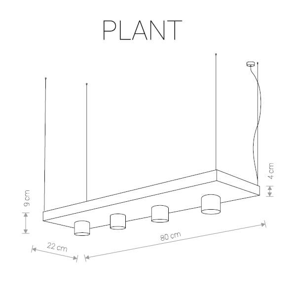 Подвесной светильник Nowodvorski Plant 9382 изображение 2 Подвесной светильник Nowodvorski Plant 9382 Фото № 2