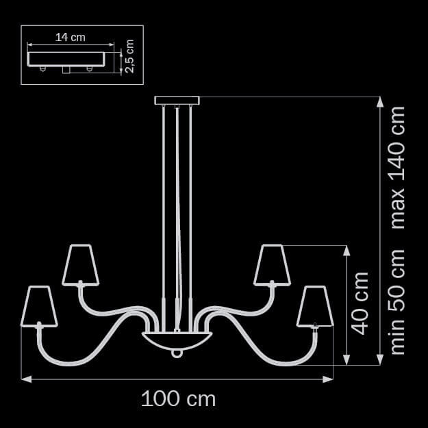 Подвесная люстра Lightstar Diafano 758164 изображение 3 Подвесная люстра Lightstar Diafano 758164 Фото № 3