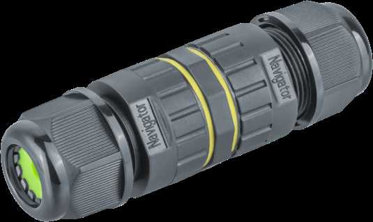 Коннектор Navigator 82 837 NTB-I02-3P-IP68 I-образный 3PIN ⚡ — купить с ...