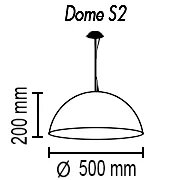 Подвесной светильник TopDecor Dome Royal S2 12 33 1