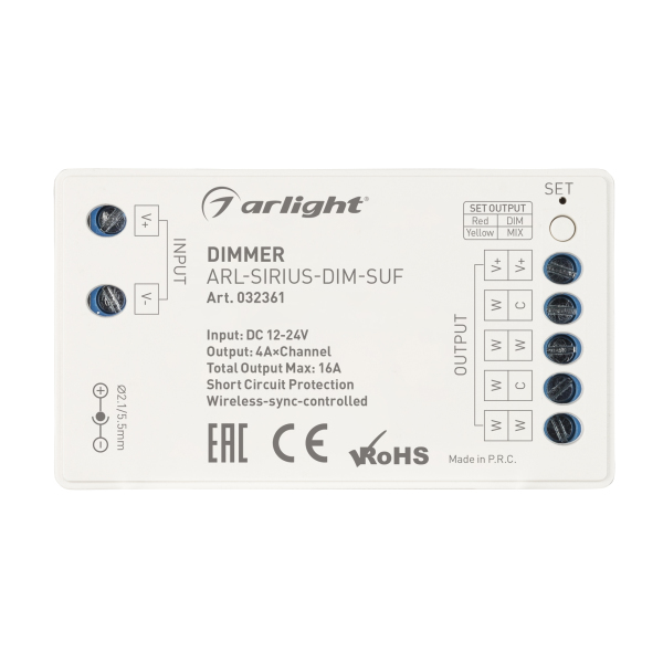 Диммер Arlight ARL-Sirius-Dim-Suf 032361 изображение 2 Диммер Arlight ARL-Sirius-Dim-Suf 032361 Фото № 2