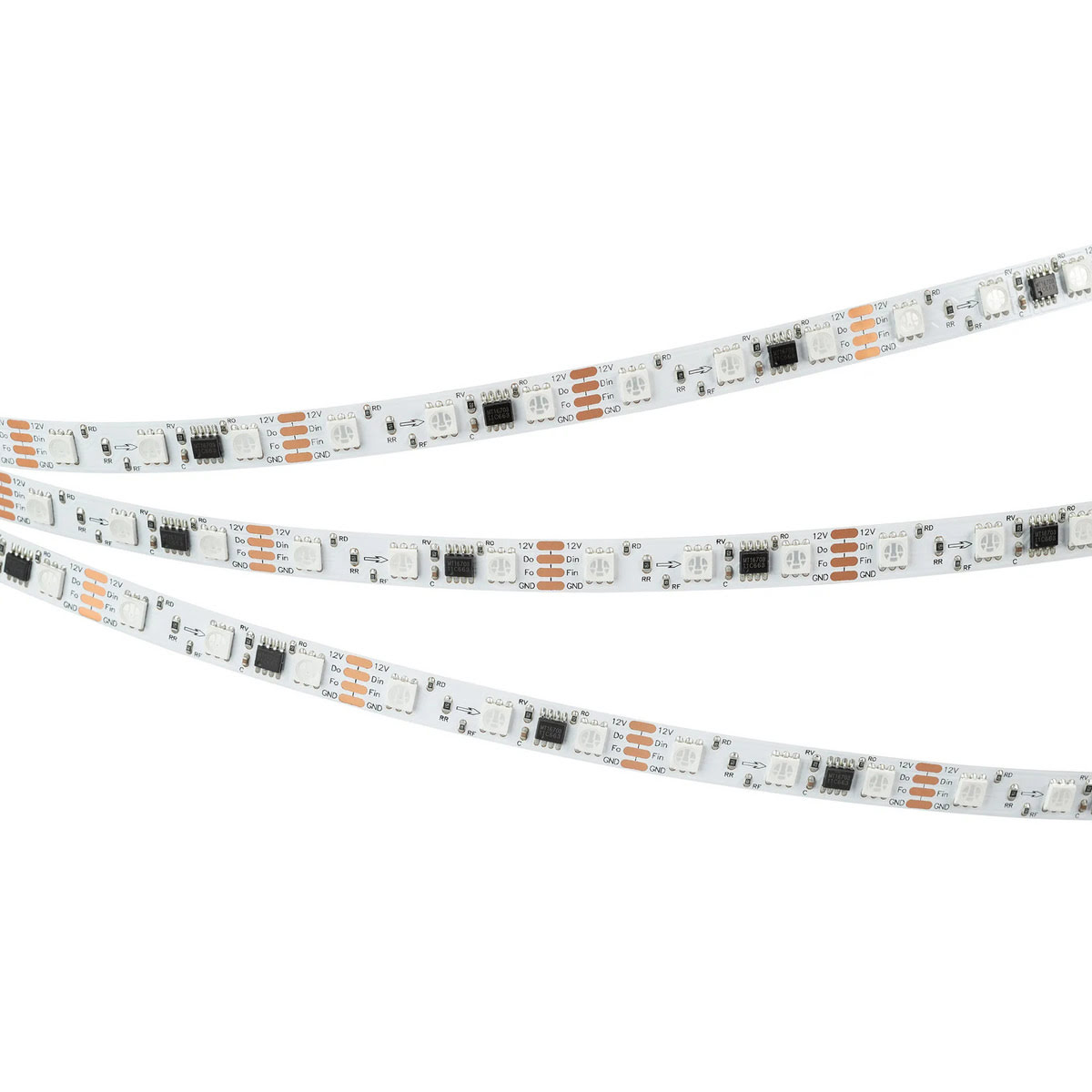 Светодиодная лента Arlight 12W/m 60LED/m 5060SMD разноцветный 5М SPI ...