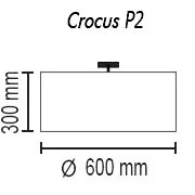 Потолочный светильник TopDecor Crocus Glade P3 01 03g 1