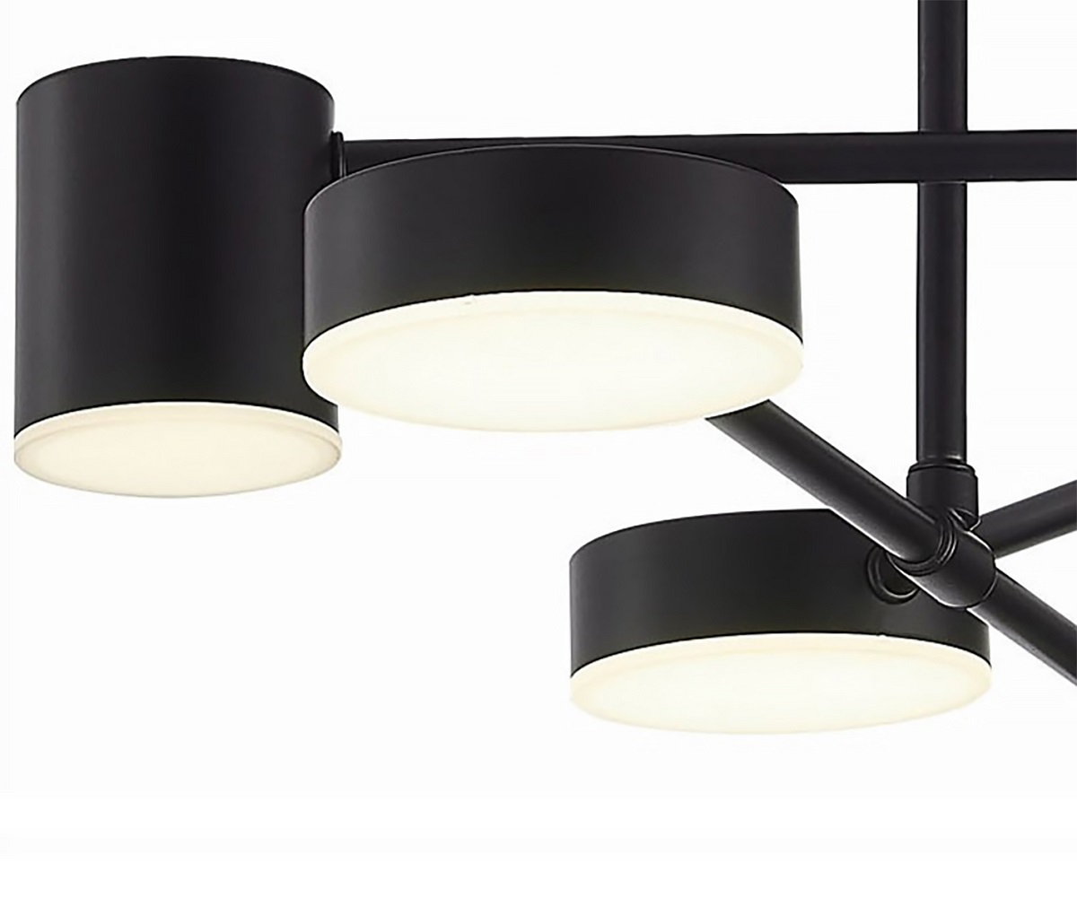 Потолочная светодиодная люстра Kink Light Мекли 07649-6D,19 4000К ⚡ ...