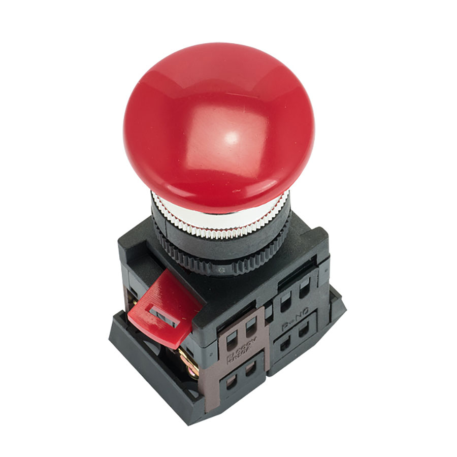 Кнопка AEAL-22 красная с фиксацией NO NC Грибок EKF PROxima pbn-aeal-r ...
