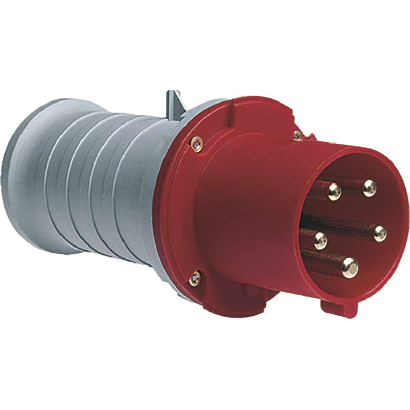 Вилка кабельная 463P6, 63А, 3P N E, IP44, 6ч 2CMA166764R1000 ⚡ — купить ...