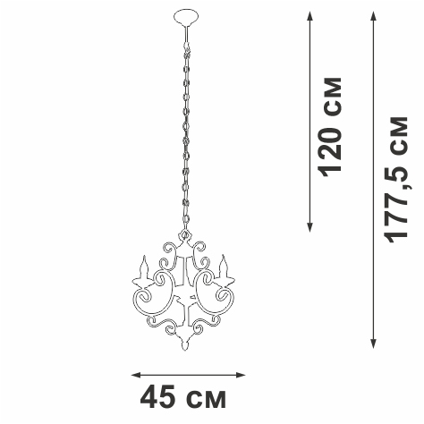 Подвесная люстра Vitaluce V1094-0/3 изображение 3 Подвесная люстра Vitaluce V1094-0/3 Фото № 3