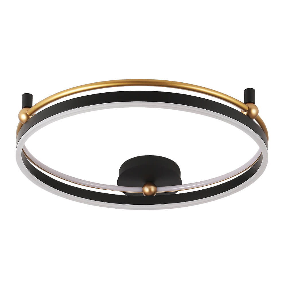 Потолочный светодиодный светильник Crystal Lux Fernando PL72W Led Black ...